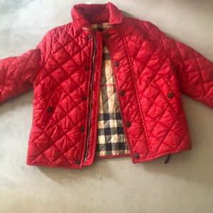 Burberry girls jacket